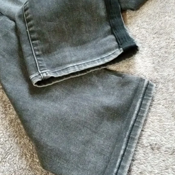 Torrid grayed black pull on drawstring pants with leg stripes - Picture 2 of 11